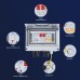 TOMZN HT 8WAY IP65 Photovoltaic Distribution Box 2P 600VDC 16A 20A 25A 32A 40A 50A 63A 1input 1output Fuse SPD MCB Combiner Box - TOMZN