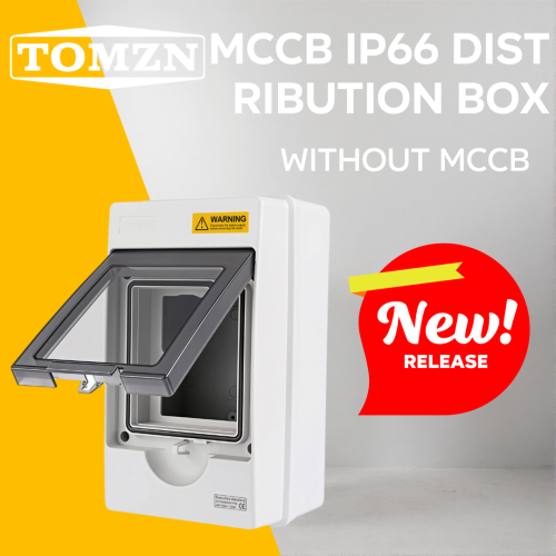 TOMZN MCCB Waterproof distribution box For TOM7Z 500V 600V 1000V 150A 160A 200A 250A MCCB IP66 Outdoor Solar photovoltaic PV - TOMZN