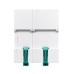 TOMZN Office Auto/Manual Three Phase Dual Power Swicth Uninterrupted 4P AC230/400V 63A DIN Rail 50mS Smaller Lighter - TOMZN