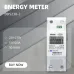 TOMZN Official 120V 230V AC 100A High-current Energy Meter 50Hz 60Hz Class1 35mm DIN Rail 5+1 99999.9 DDS238-2 1-Phase 2-Wire - TOMZN