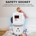 TOMZN Official Voltage Protective Socket For US AC110V 120V Standard US Outlet American Socket Over And Under Voltage Protection - TOMZN