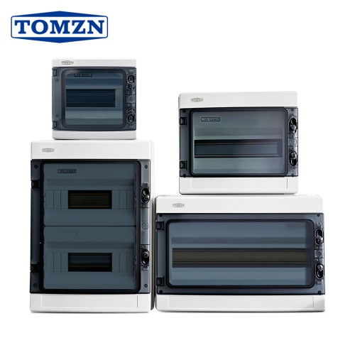 TOMZN Photovoltaic Distribution Box HA-4ways 8ways 12ways 18ways 24ways Plastic for circuit breaker SPD FUSE Outdoor IP65 - TOMZN