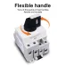 TOMZN PV DC 1200V 32A Din Rail Solar Rotating Handle Isolator Rotary Switch Disconnector For Solar - TOMZN