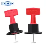 TOMZN Reusable Tile Leveling System Adjustable Locator Plier Level Wedges Anti-Lippage Tile Leveling Alignment Wedges Spacer - TOMZN