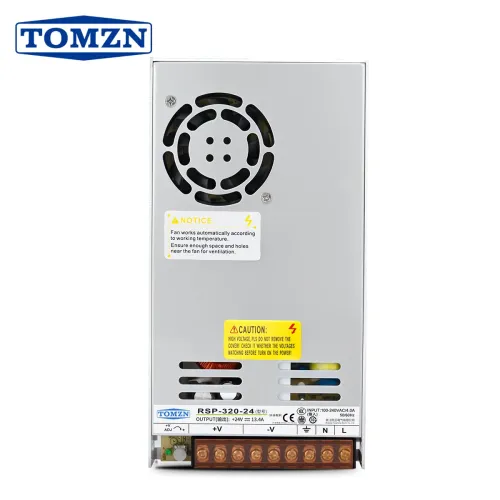 TOMZN RSP series 320W AC-DC SMPS Switching power supply input 100-240V output 12V 24V 48V adjustable PFC CCCV High Power for PLC - TOMZN