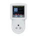 TOMZN SKW Thailand Power Socket WIFI TUYA Voltage Current Protection AC 220V Adjustable 16A With PE Metering Timer 3-Pin with PE - TOMZN