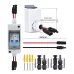 TOMZN Solar photovoltaic PV Combiner Box with DC MCB IP65 HT 2ways 600/1000V 1 input 1 out DC with matching wires Waterproof Box - TOMZN