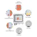 TOMZN Solar photovoltaic PV Combiner Box With Lightning Protection 1 input 1 out DC 600V Fuse MCB SPD Waterproof Box IP65 - TOMZN