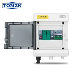 TOMZN Solar photovoltaic PV Combiner Box With Lightning Protection 6way 1 input 1 out DC 600V Fuse MCB SPD Waterproof Box IP65 - TOMZN