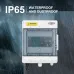 TOMZN Solar photovoltaic PV Combiner Box With Lightning Protection 6way 1 input 1 out DC 600V Fuse MCB SPD Waterproof Box IP65 - TOMZN
