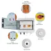 TOMZN Solar photovoltaic PV Combiner Box With Lightning Protector 2 input 1 out DC 1000V Fuse MCB SPD Waterproof Box IP65 12ways - TOMZN