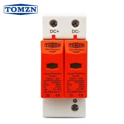 TOMZN SPD DC 1000V 800V 600V 500V 10kA~20kA 20kA~40kA House Surge Protector Protective Low-voltage Arrester Device PV OBO - TOMZN