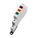 TOMZN TD9-3X Led light 230V AC/DC 9mm Red Yellow Green Three Phase Signal warning light din indicator lamp Equipment alarm - TOMZN