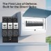 TOMZN Three-phase Three-wire 3P AC385V T1T2 Surge Protective Device SPD 10/350μs 7kA 8/20μs 20-50kA Lightning Protector DIN Rail - TOMZN