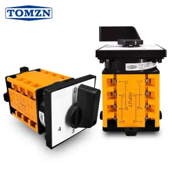 TOMZN TO4T1-75A 4 steps 4 Input 1 output cam changeover switch 230V 75A Single phase 0-1-2-3-4 - TOMZN