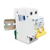 2P DC 600V Circuit breaker MCB C curve single pole direct-current fuse for PV witch cover - TOMZN