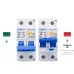 TOMZN TOB1L-63H 2P 63A 230V AC 50Hz/60Hz cut L N Residual current Circuit breaker with over current and Leakage protection RCBO - TOMZN