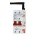 TOMZN TOB1S-63M TUYA Smartlife WIFI Circuit Breaker Smart Switch Remote Control Over/Under Voltage Current Protecion Temperature - TOMZN