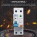 TOMZN TOB6L-63H AFDD RCBO Fault Arc Protection C Curve Type 1P+N 230V AC 10-63A Short-circuit Overload protection DIN Rail - TOMZN