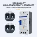 2P DC B curve 500V DC Solar Molded Case Circuit Breaker MCCB Overload Protection Switch Protector for Solar Photovoltaic PV - TOMZN
