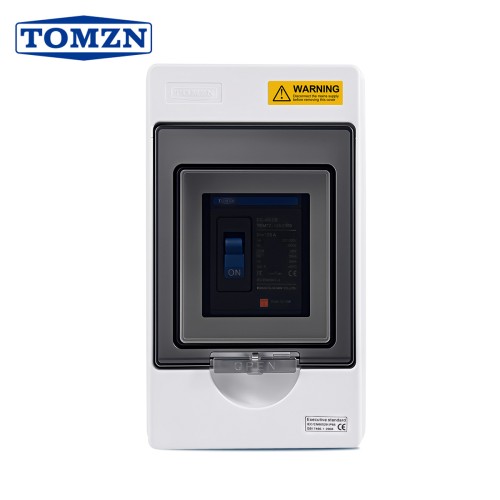 TOMZN TOPV125 100A 125A MCCB Combiner Box Built-in Moulded Case Circuit Breaker TOM7Z 2P 500V 600V 1000V IP66 PV system - TOMZN