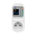 TOMZN TOSVA-16LW France WIFI TUYA voltage current leakage Socket AC 110V 220V Adjustable 1-16A Power with PE metering timer - TOMZN