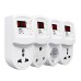 TOMZN TOVS-16 Voltage protector Voltage display Universal EU Thailand AU South Africa France England Socket AC 110V 230V OVP UVP - TOMZN