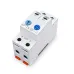 TOMZN TUYA 1-63A 1P 2P WIFI Smart Switch Energy Meter Circuit Breaker voltage current leakage temperature protection cut off L+N - TOMZN