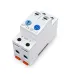 TOMZN TUYA 1-63A TOMZN 2P WIFI Smart Switch Energy Meter Circuit Breaker voltage current leakage protection Relay cut off L+N - TOMZN
