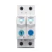 TOMZN TUYA 1-63A TOMZN 2P WIFI Smart Switch Energy Meter Circuit Breaker voltage current leakage protection Relay cut off L+N - TOMZN