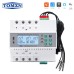 TOMZN WIFI Smart Three Phase Multifunctional Protector 4P AC380V 63A Voltage Current Power Energy Leakage Display TUYA SmartLife - TOMZN