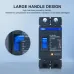 2P DC MCCB TOM7Z 1000V DC Solar Molded Case Circuit Breaker MCCB Overload Protection Switch Protector for Solar Photovoltaic PV - TOMZN