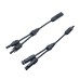 TOMZN Y-type Pv Solar Connector 1in 2out With Wire 1000v 32a Ip67 Dust-proof Water-resistant For Battery Pack Solar Panel - TOMZN