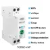 TOMZN Zigbee 63A 1P+N WIFI Smart Switch Energy Meter Kwh Metering Monitoring Circuit Breaker Timer Relay MCB TUYA smartlife - TOMZN