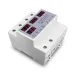 100A 63A 3 phase 3P+N Din rail phase selector adjustable Over and Under Voltage current protection Monitor Relays Protector - TOMZN