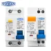 TPNL DPNL 230V 1P+N Residual current Circuit breaker with over and short current Leakage protection RCBO MCB - TOMZN