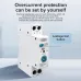 TUYA 1P+N 63A TOMZN WIFI Smart Switch Energy Meter Metering Circuit Breaker voltage current leakage protection Relay MCB TIMER - TOMZN