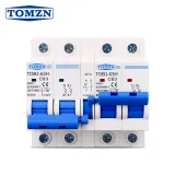 2P+2P MTS TOMZN AC Dual power Manual transfer switch Circuit breaker MCB 50HZ/60HZ - TOMZN