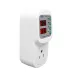 US Plug SocketTOMZN TOSVA-16 Automatic Voltage current Protector Socket AC 110V 220V Adjustable 16A Power Surge Protector - TOMZN