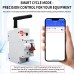 WIFI MCB Tuya Smart Device Lockable Overload Protector Short-circuit Protection Countdown Schedule Circulate Random Inching - TOMZN