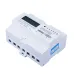 WIFI Smart TUYA 3P 4 wire Energy Meter 3*120V 3*220V 3*230V 50/60Hz timer Power Consumption Monitor kWh Meter Wattmeter - TOMZN