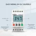 3 Phase Din rail adjustable Under Over Voltage Protector Voltage Monitoring Sequence Protection Relay - TOMZN