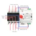 3 Phase Din Rail ATS Dual Power Automatic Transfer Switch Electrical Selector Switches Uninterrupted Power 4P 63A 100A 125A - TOMZN