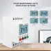 3 Phase Din rail Voltage Monitoring Sequence Protection Relay adjustable Under Over Voltage Protector - TOMZN