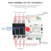 3P 3 Phase Din Rail ATS Dual Power Automatic Transfer Switch Electrical Selector Switches Uninterrupted Power 63A 100A 125A - TOMZN