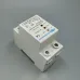 40A 230V Din rail 3 LED automatic reconnect over voltage and under voltage protective device protector protection relay - TOMZN