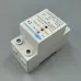 40A 230V Din rail 3 LED automatic reconnect over voltage and under voltage protective device protector protection relay - TOMZN