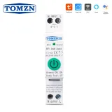 40A Single Phase WIFI Smart Switch Energy Meter Kwh Metering Monitoring Circuit Breaker Timer Relay MCB TUYA smartlife - TOMZN