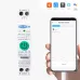 40A Single Phase WIFI Smart Switch Energy Meter Kwh Metering Monitoring Circuit Breaker Timer Relay MCB TUYA smartlife - TOMZN