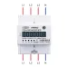 4P 100A three phase Din rail KWH Watt hour din-rail energy meter LCD 3*230/400V 3*120/208V 3*220/380V 2*120/208V 50Hz 60Hz - TOMZN